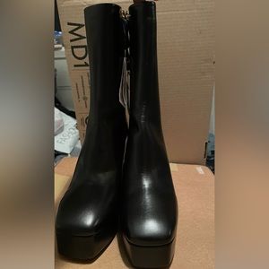 Brand New Zara Leather Boots